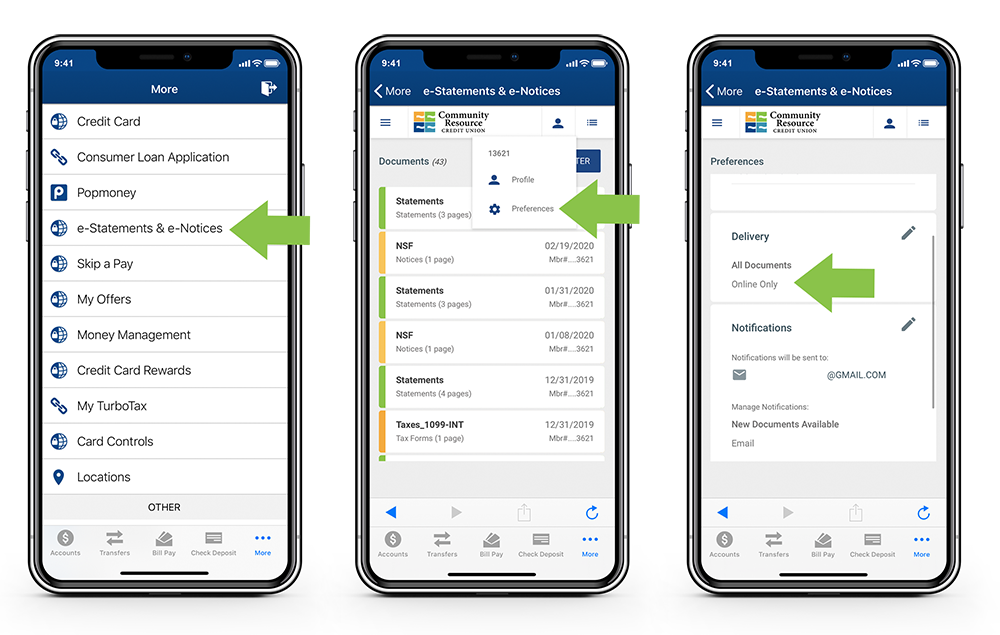 Mobile Banking - eStatements image